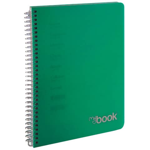 Quaderno spiralato Nikoffice 70 g formato A5 - 5 mm - 30NIK040/5